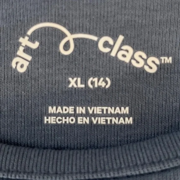 Art Class "2 T-shirts in white and slate" - Picture 4 of 4